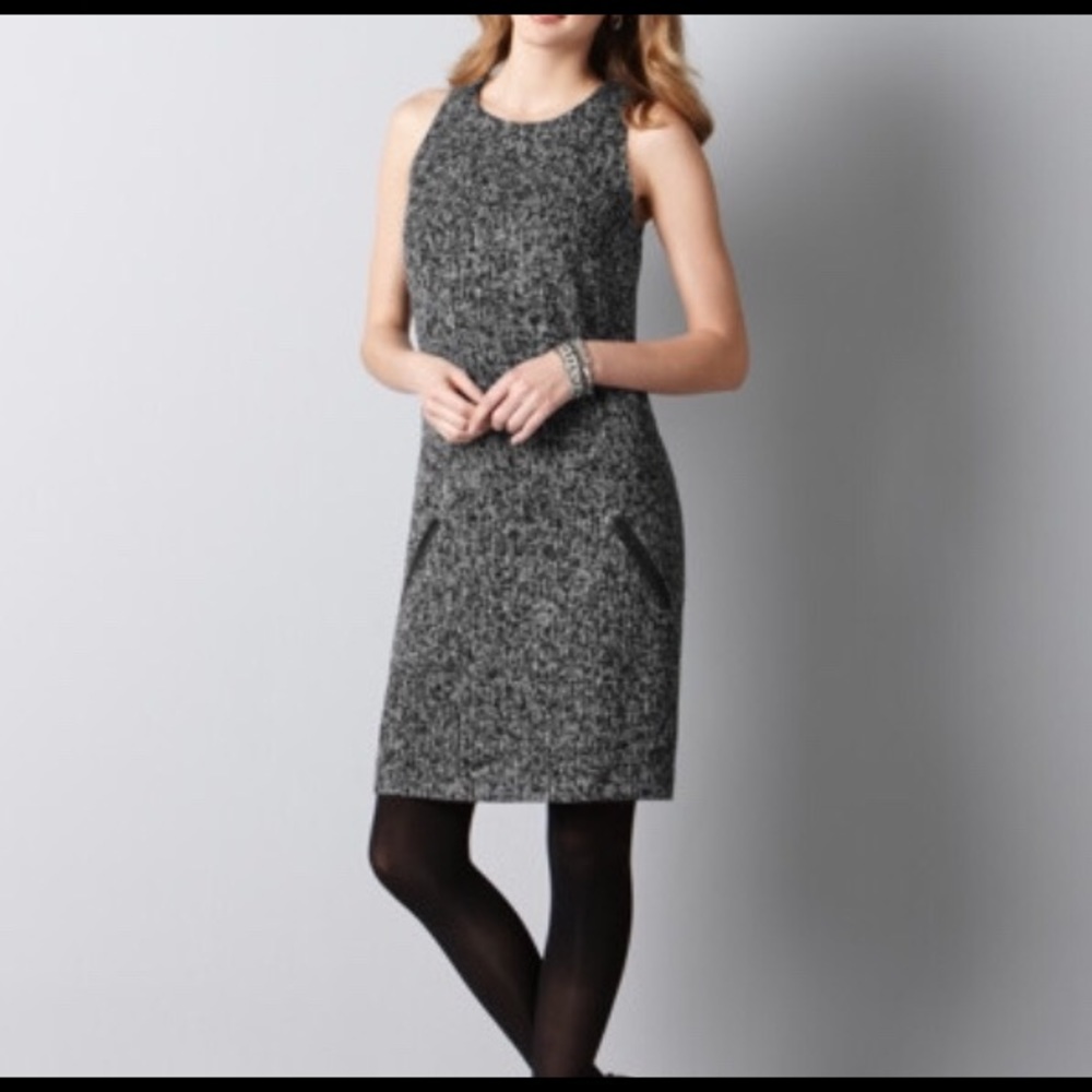 Loft boiled wool dress